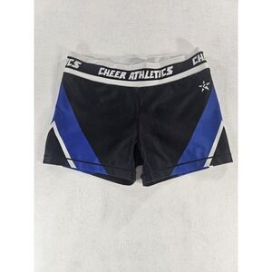 Cheer Athletics Rebel Athletic Spandex Shorts Black Blue White Practice Wear AS